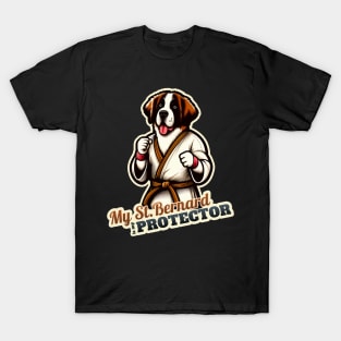 Karate St. Bernard T-Shirt